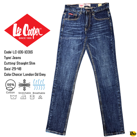 Code S11-20055 Type Jeans Cutting Straight Cut Saiz 29-38 - 4
