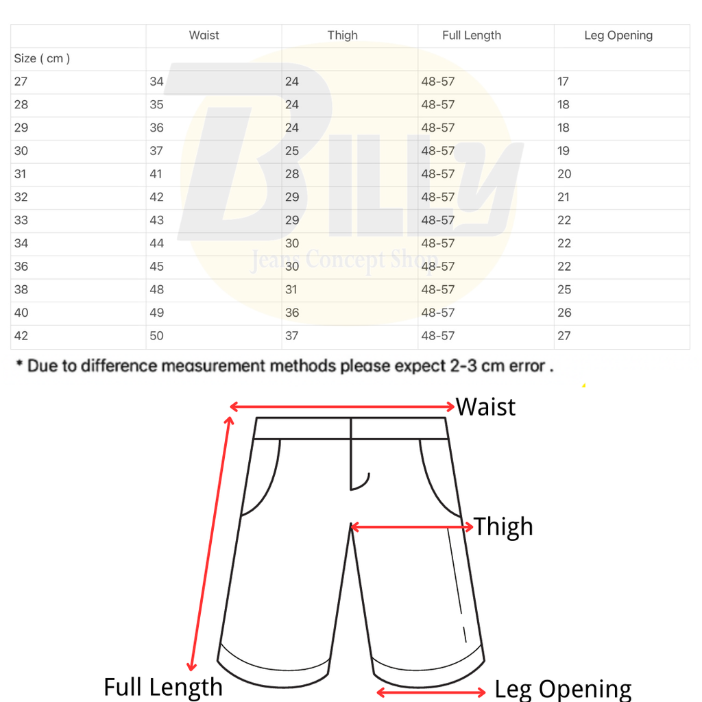 Code BBHPJ031S Cutting Skinny Type Short Jeans Saiz27-42 Color Choice Diamond Sky Blue - 25-1703652890491