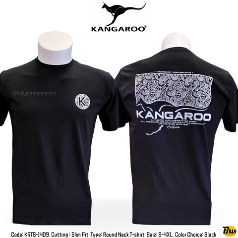 Code KRTS-1406 Cutting  Slim Fit Type Round Neck T-shirt Saiz S-4XL Color Choice Multi Color - 5-1704279817205