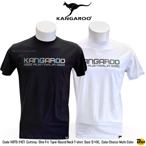 Code KRTS-1406 Cutting  Slim Fit Type Round Neck T-shirt Saiz S-4XL Color Choice Multi Color - 10-1704280341138