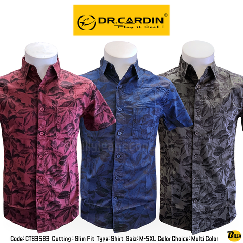 Code KRTS-1406 Cutting  Slim Fit Type Round Neck T-shirt Saiz S-4XL Color Choice Multi Color - 5-1704350860396