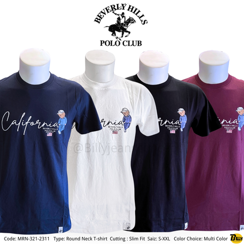 Code MRN-322-2311 Type Round Neck T-shirt Cutting  Slim Fit Saiz S-XXL Color Choice Multi Color - 1-1706179937631