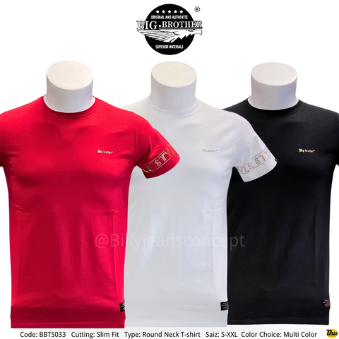 Code MRN-322-2311 Type Round Neck T-shirt Cutting  Slim Fit Saiz S-XXL Color Choice Multi Color - 1-1706591156415