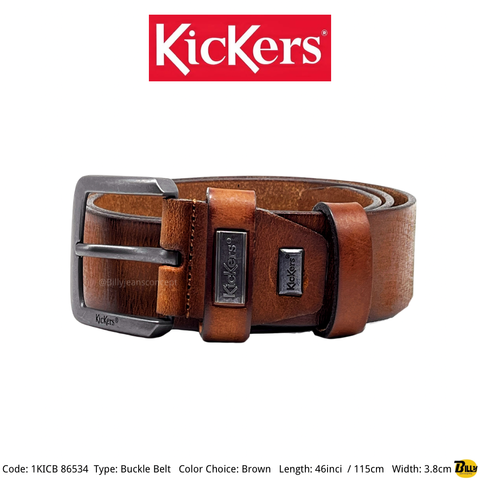 Code 1KICB 86518 Type Buckle Belt Color Choice Black Length 52inci130cm Width 3.2cm. - 5-1711363808384