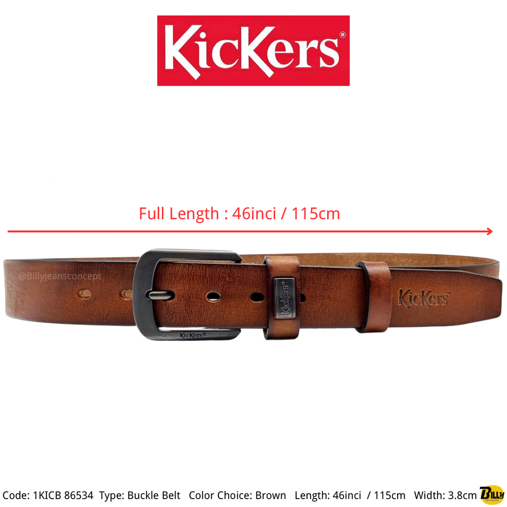 Code 1KICB 86518 Type Buckle Belt Color Choice Black Length 52inci130cm Width 3.2cm. - 7-1711363808400