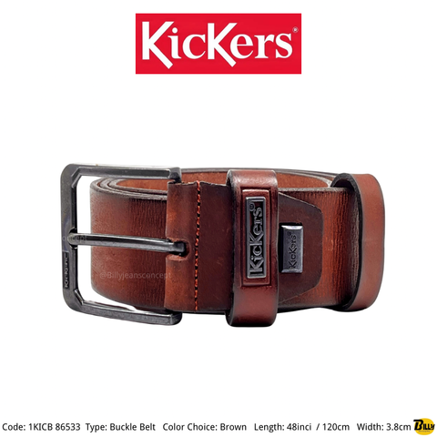 Code 1KICB 86518 Type Buckle Belt Color Choice Black Length 52inci130cm Width 3.2cm. - 9-1711363924590