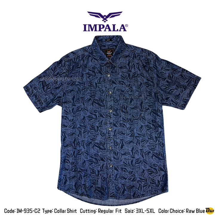 Code IM-935-C4 Type Collar Shirt Cutting Slim Fit Saiz S-XXL Color Choice Bleach Blue - 20-1713255824678