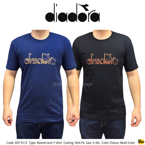 Code DST 0112 Type Round neck T-shirt Cutting Slim Fit Saiz s-3XL Color Choice Multi Color - 1-1718440060504