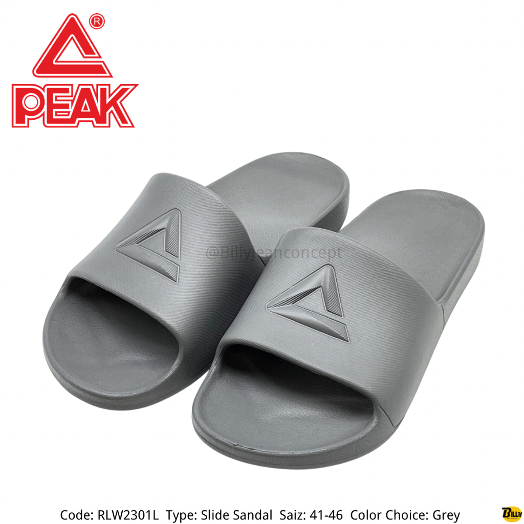 Code RLW2301L Type Slide Sandal Saiz 41-46 Color Choice Grey - 3-1720431584843