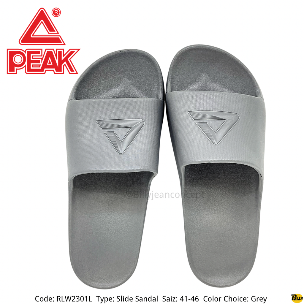 Code RLW2301L Type Slide Sandal Saiz 41-46 Color Choice Grey - 4-1720431584852
