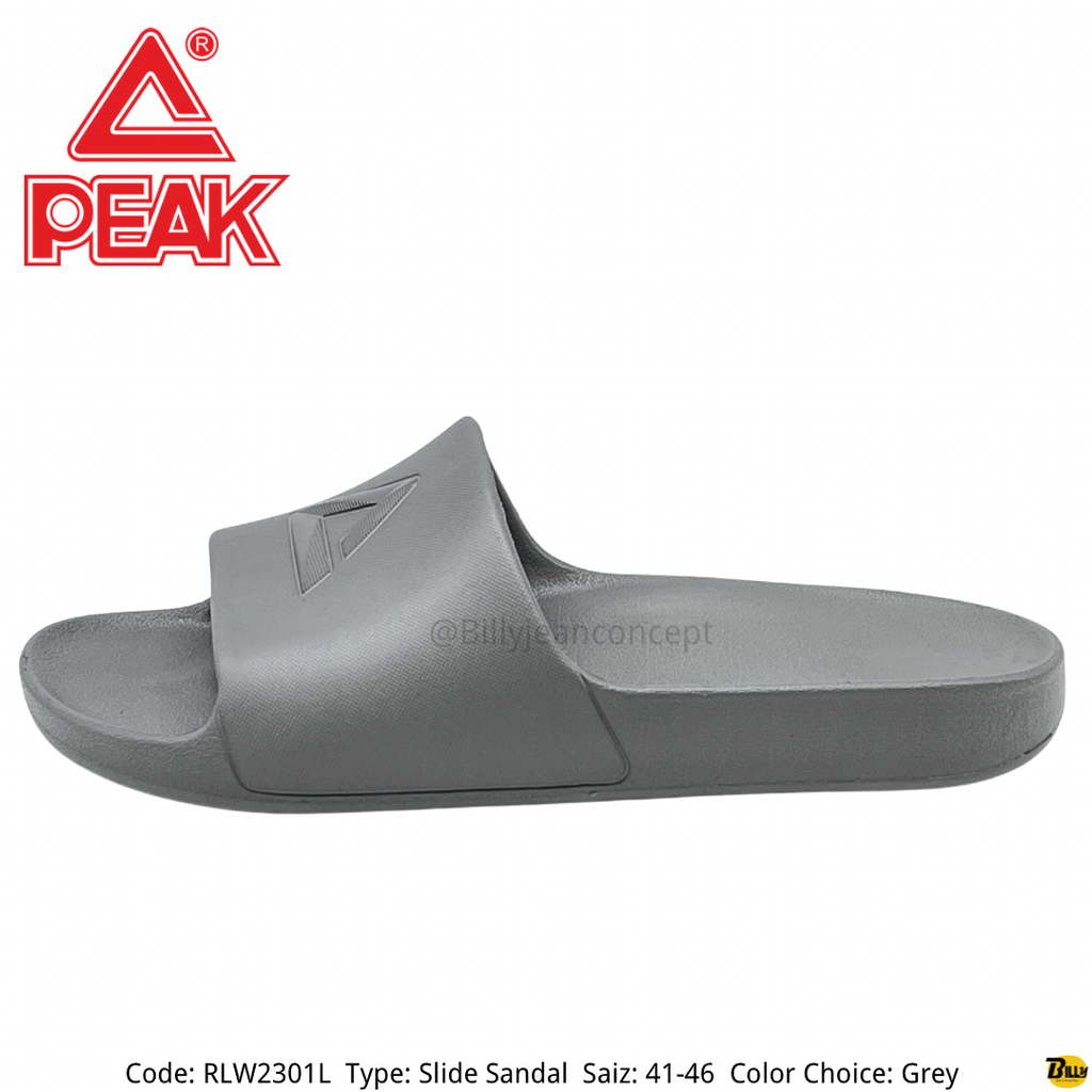 Code RLW2301L Type Slide Sandal Saiz 41-46 Color Choice Grey - 5-1720431584860