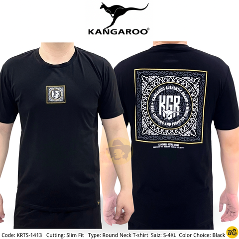 Code KRTS-1412 Cutting Slim Fit Type Round Neck T-shirt Saiz S-6XL Color Choice Multi Color - 3-1722400355774