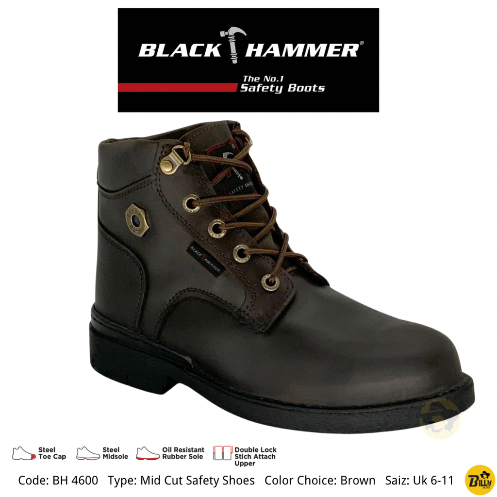 Code BH 0991 Type Low Cut Safety Shoes Color Choice Black Saiz - 2-1722916480288
