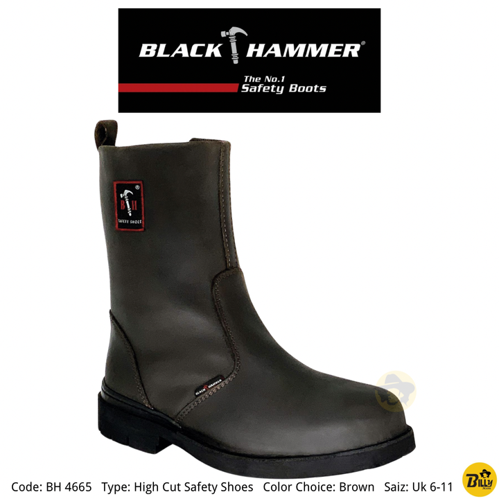 Code BH 0991 Type Low Cut Safety Shoes Color Choice Black Saiz - 2-1722918753009
