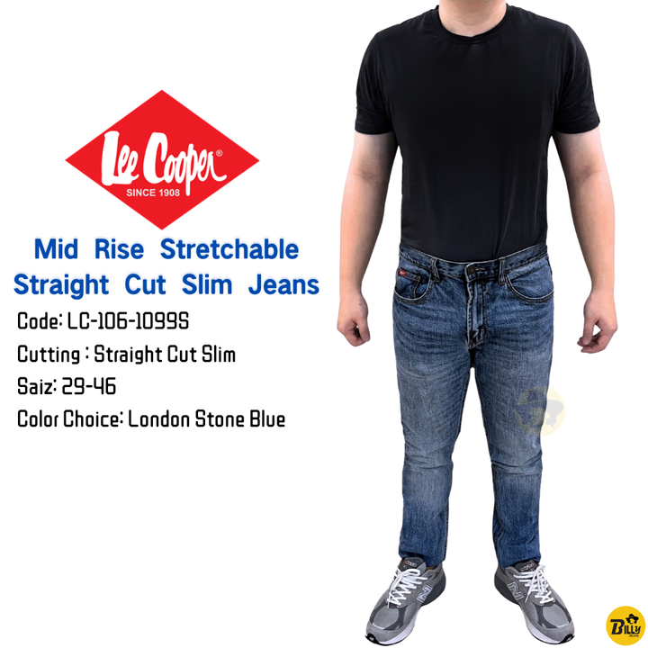 Mid Rise Stretchable Straight Slim Jeans.zip - 1-1723617064058