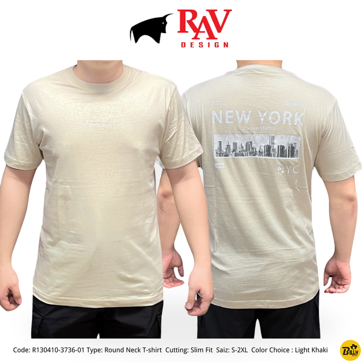 Code R130410 Type Round Neck T-shirt Cutting Slim Fit Saiz S-2XL Color Choice  Multi Color-1725698385129