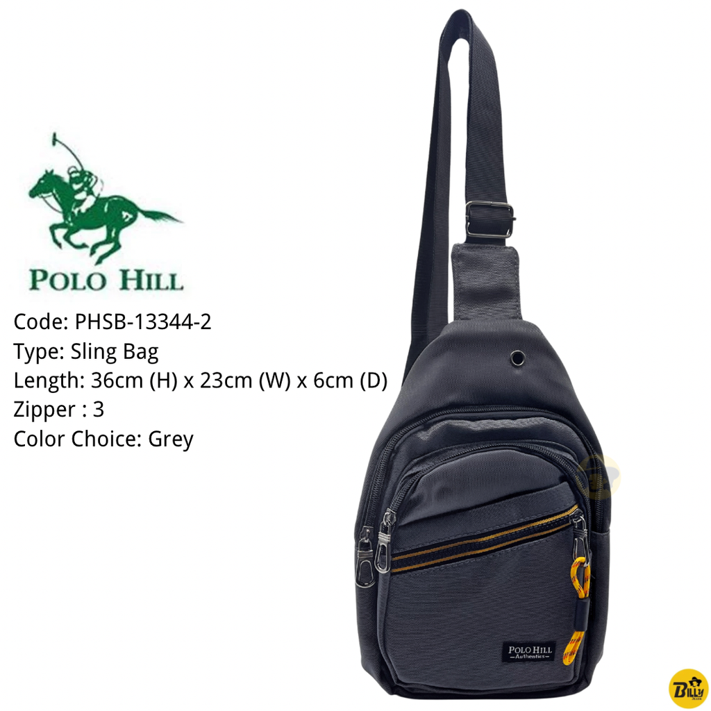 CODE PHSB-13344 Type Sling Bag Length 36cm (H) x 23cm (W) x 6cm (D) - 2-1730610155555