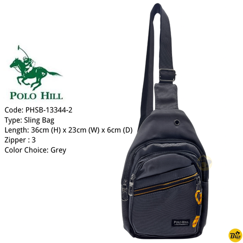 CODE PHSB-13344 Type Sling Bag Length 36cm (H) x 23cm (W) x 6cm (D) - 2-1730610155555