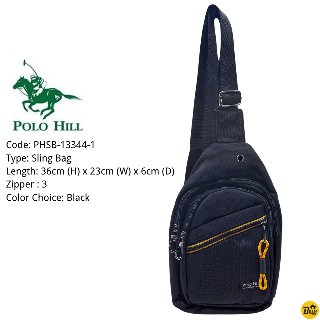 CODE PHSB-13344 Type Sling Bag Length 36cm (H) x 23cm (W) x 6cm (D) - 5-1730610155580