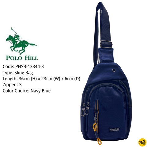 CODE PHSB-13344 Type Sling Bag Length 36cm (H) x 23cm (W) x 6cm (D) - 2-1730610392634