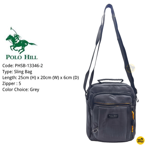 CODE PHSB-13344 Type Sling Bag Length 36cm (H) x 23cm (W) x 6cm (D) - 2-1730610726253