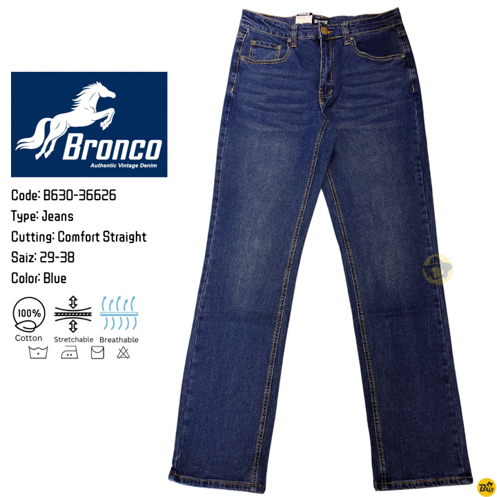 Code 7702-2556 Type Jeans Cutting Regular Straight-Normal Rise - 1-1733036671770