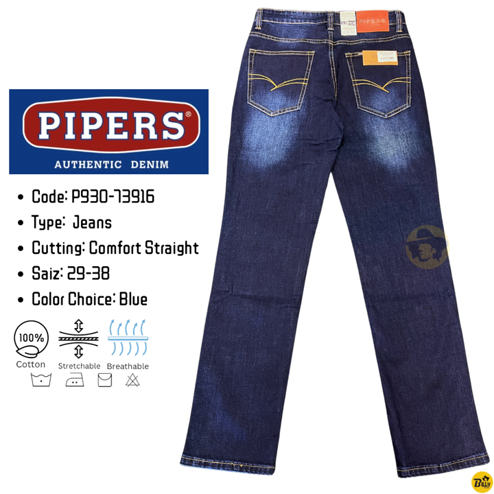 Code P916-63812 Type Short Jeans Cutting Straight Saiz 34-50 Color Choice Blue - 2-1735444135043