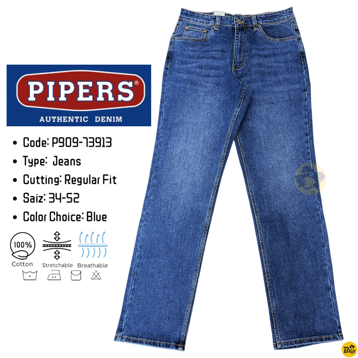 Code P916-63812 Type Short Jeans Cutting Straight Saiz 34-50 Color Choice Blue - 1-1735444551604