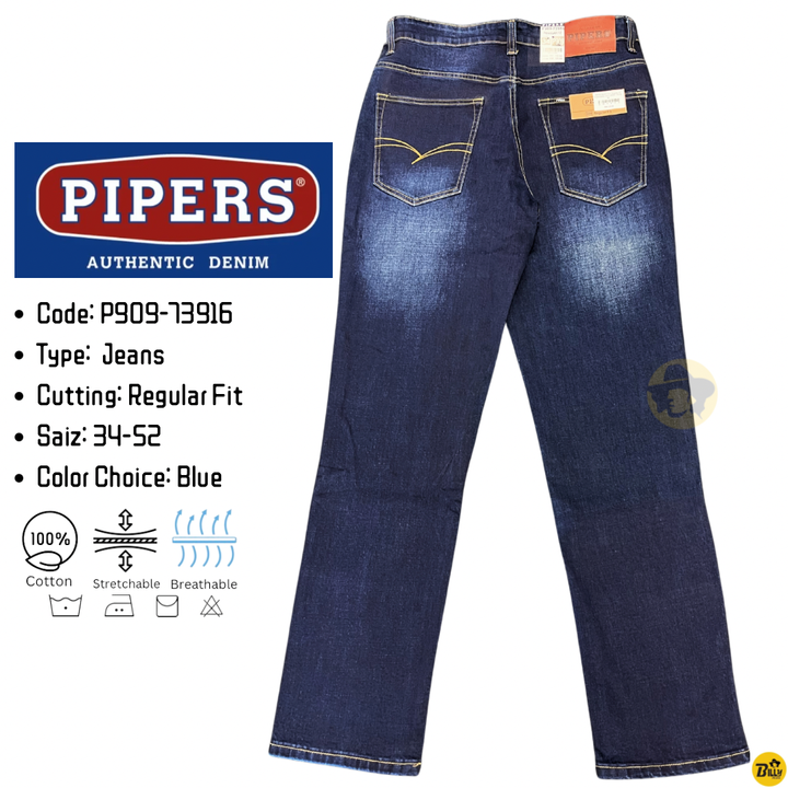 Code P916-63812 Type Short Jeans Cutting Straight Saiz 34-50 Color Choice Blue - 2-1735445396720