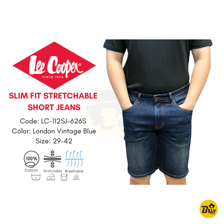SLIM FIT STRETCHABLE SHORT JEANS - 12-1737449949058