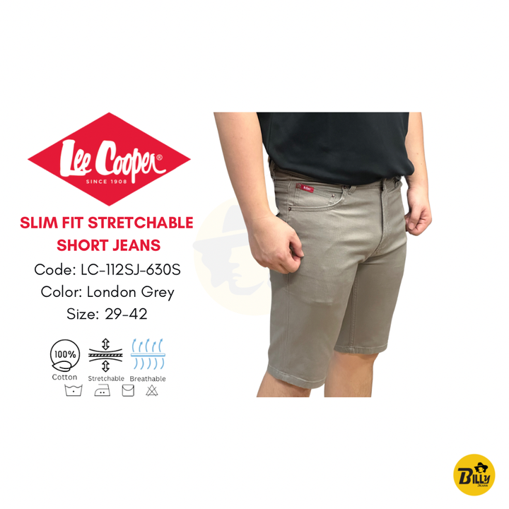 SLIM FIT STRETCHABLE SHORT JEANS - 3-1737547234281