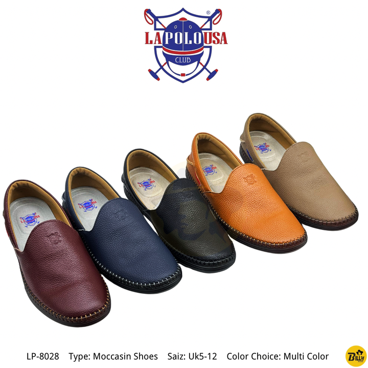LP-8028 Type Moccasin Shoes Saiz Uk5-12 Color Choice Multi Color - 1-1739604873739