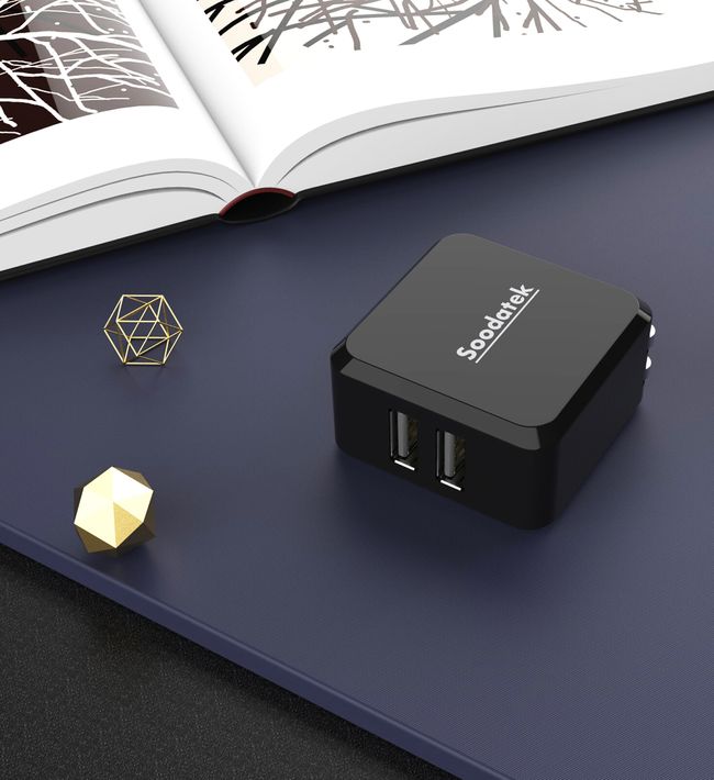 Soodatek |  - 雙孔USB 5V/3.1A充電器