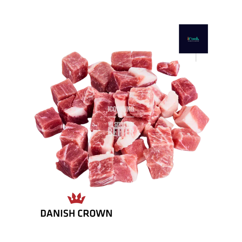 danish corwn pork collar cube