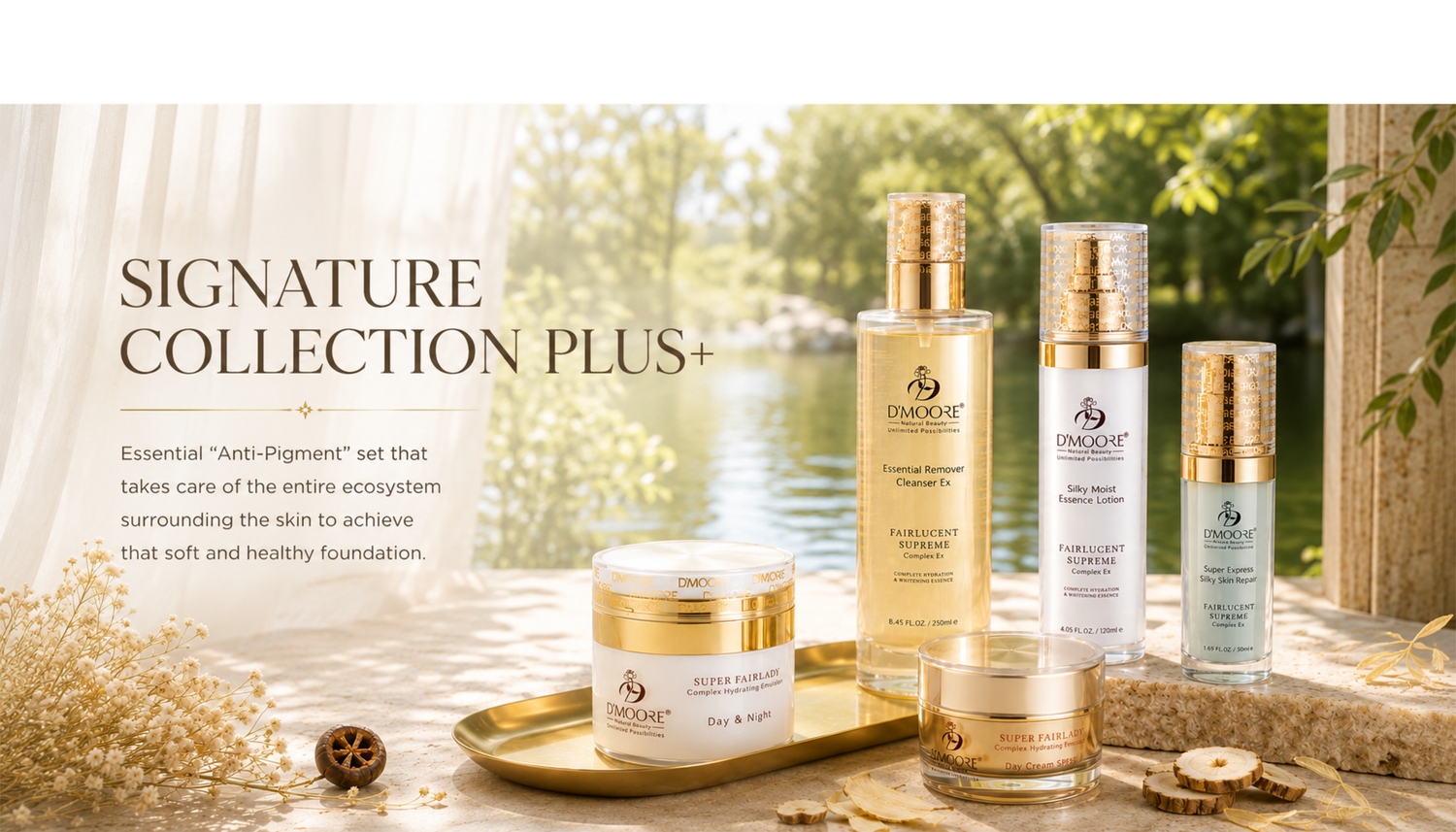D'MOORE Official Site | The Spotless Skin of Confidence | 