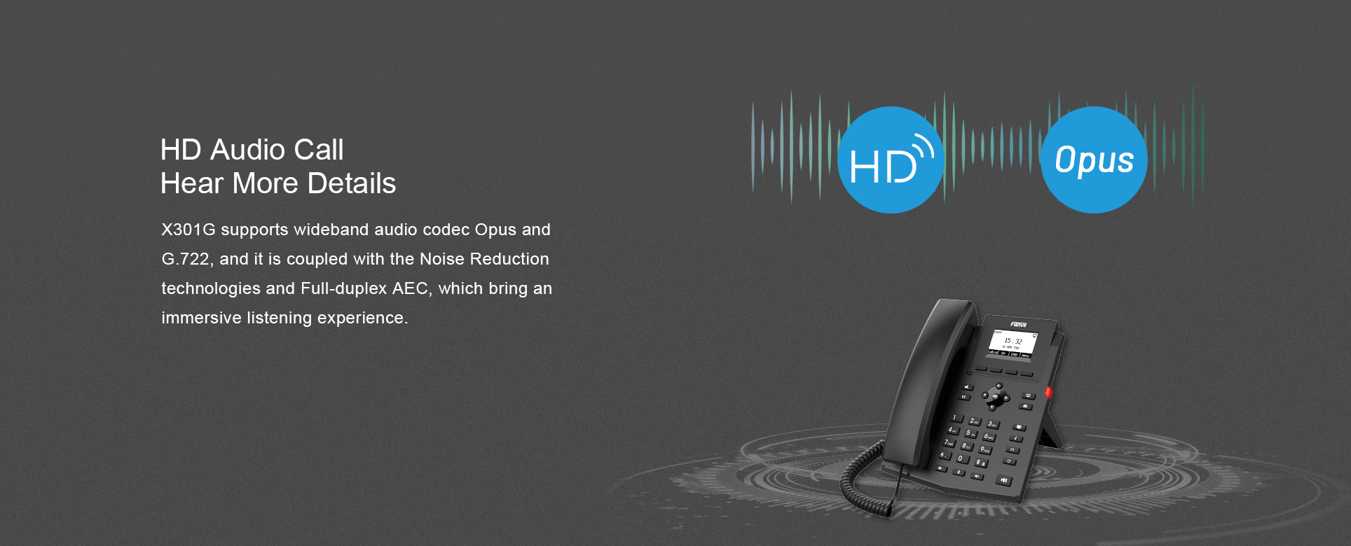 ip電話機-雲端總機電話機-gigabit ip phone-sip phone-ip phone-Fanvil X301G-VOICity 豐音城-網路電話機