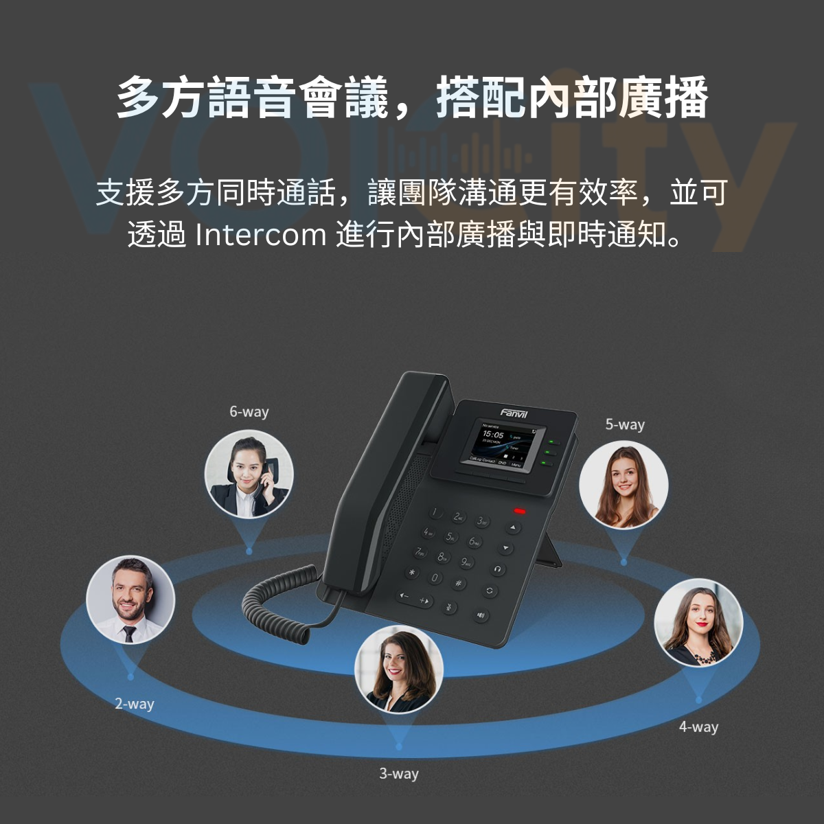 Fanvil V60W-sip話機-sip phone-Fanvil V60G-雲端總機電話機-網路電話機-ip話機-ip電話機