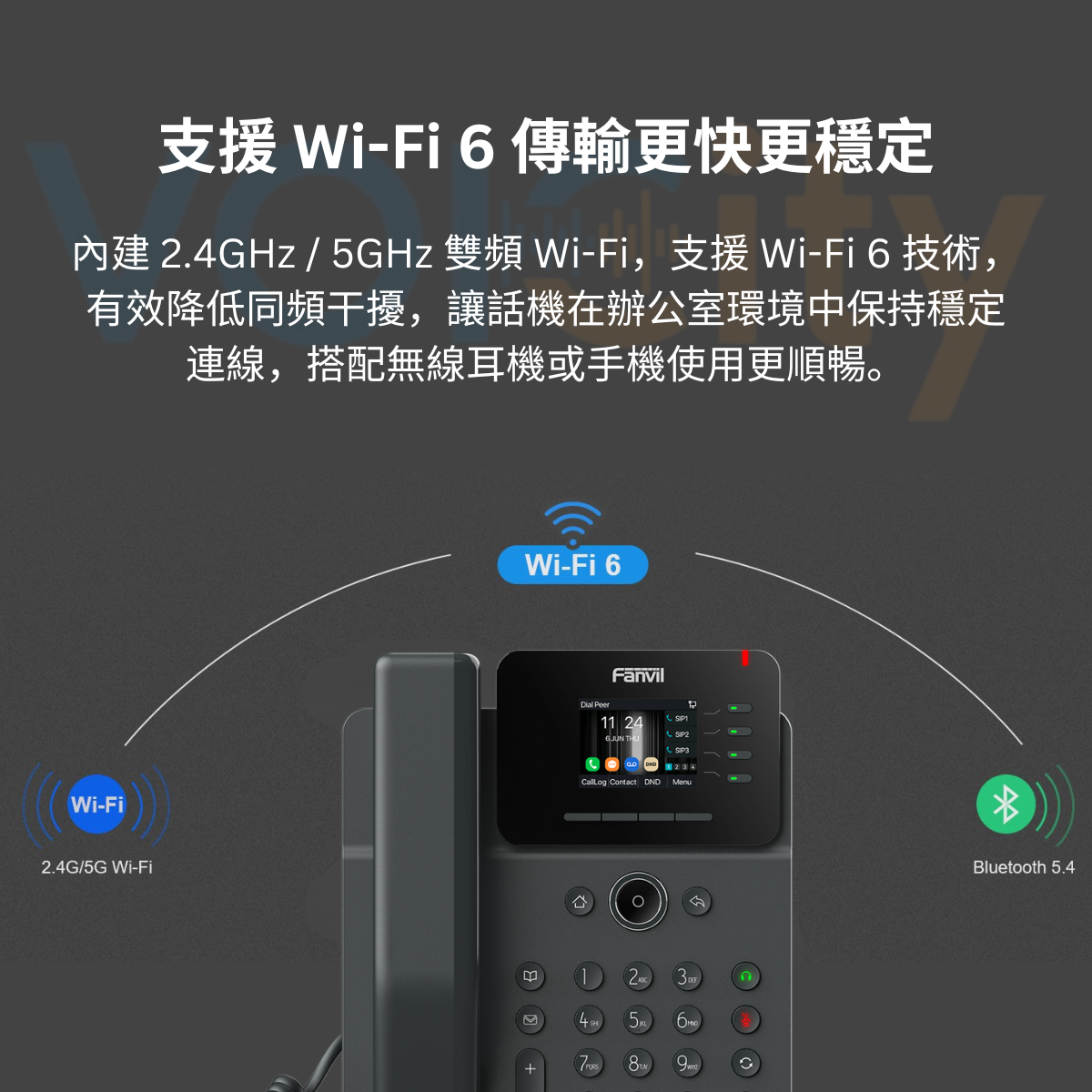 網路電話機-Fanvil V61W-Fanvil V61G-cloud pbx phone-VOICity 豐音城-sip phone-voip phone-ip pbx phone