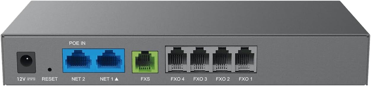 Grandstream HT841 背面連接埠