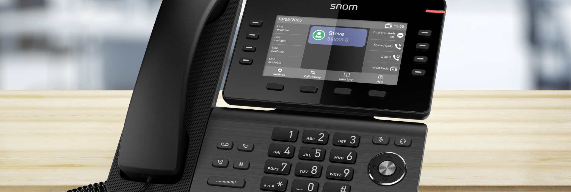 Snom D812 商品應用示意