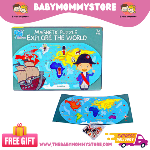 magnetic puzzle explore maps world continent atlas book kids educational early toys.png