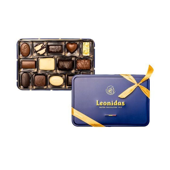 14pcs blue metal open box