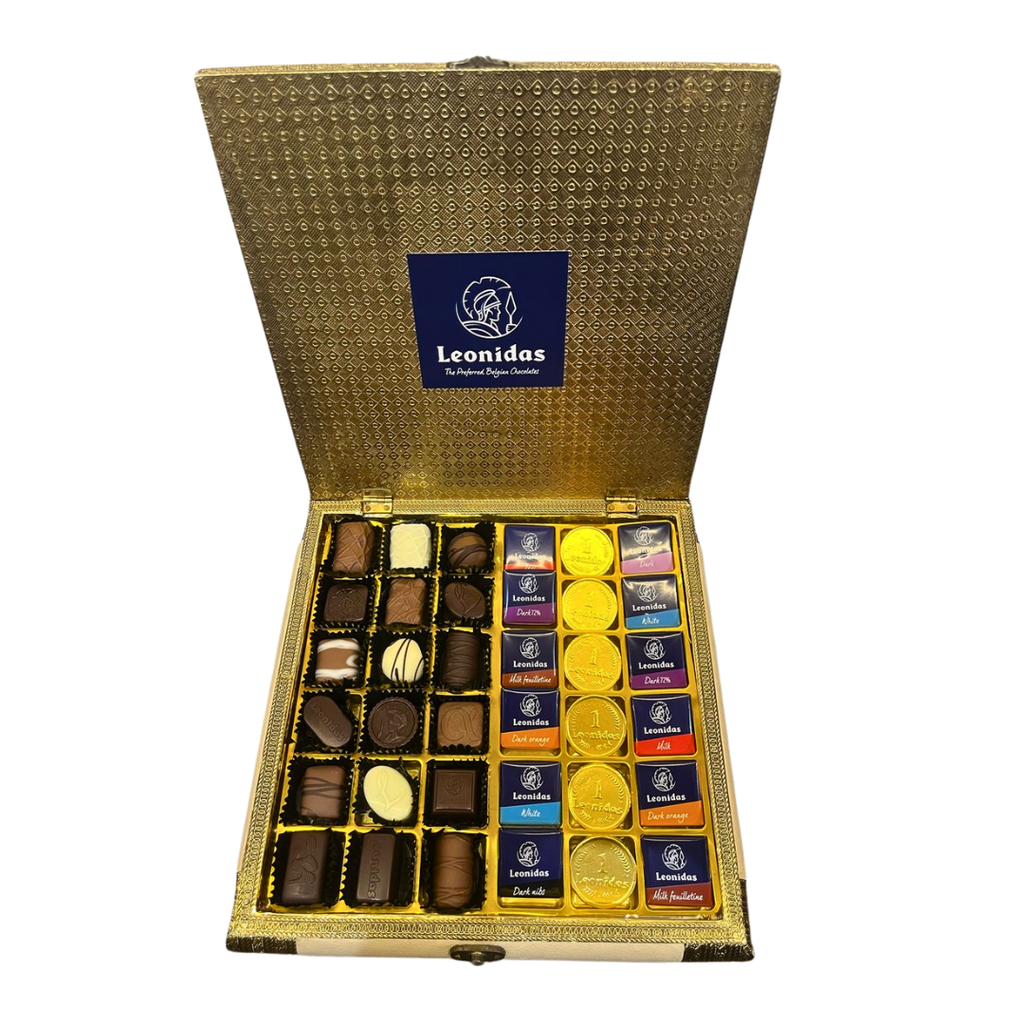 36pc wooden box mix open