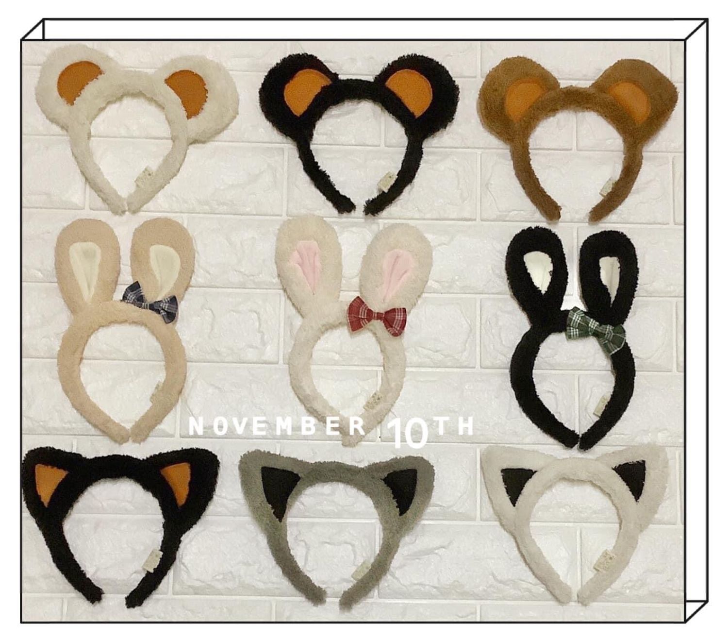 November  10th 服飾雜貨 - 你家小寶貝想當兔兔🐰？小熊🐻？還是小喵咪🐈呢？
