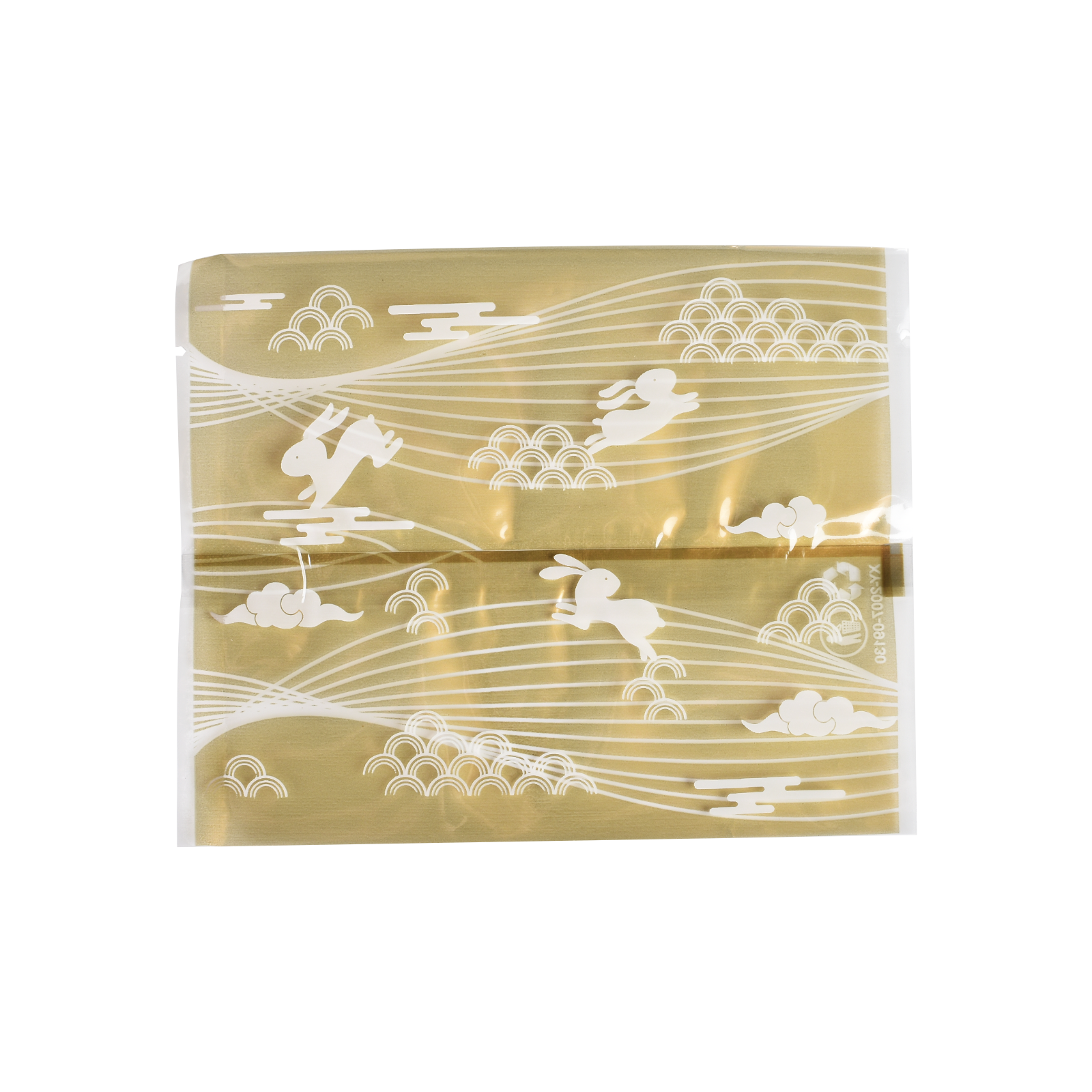 mooncake plastic bag rabbit gold white.png