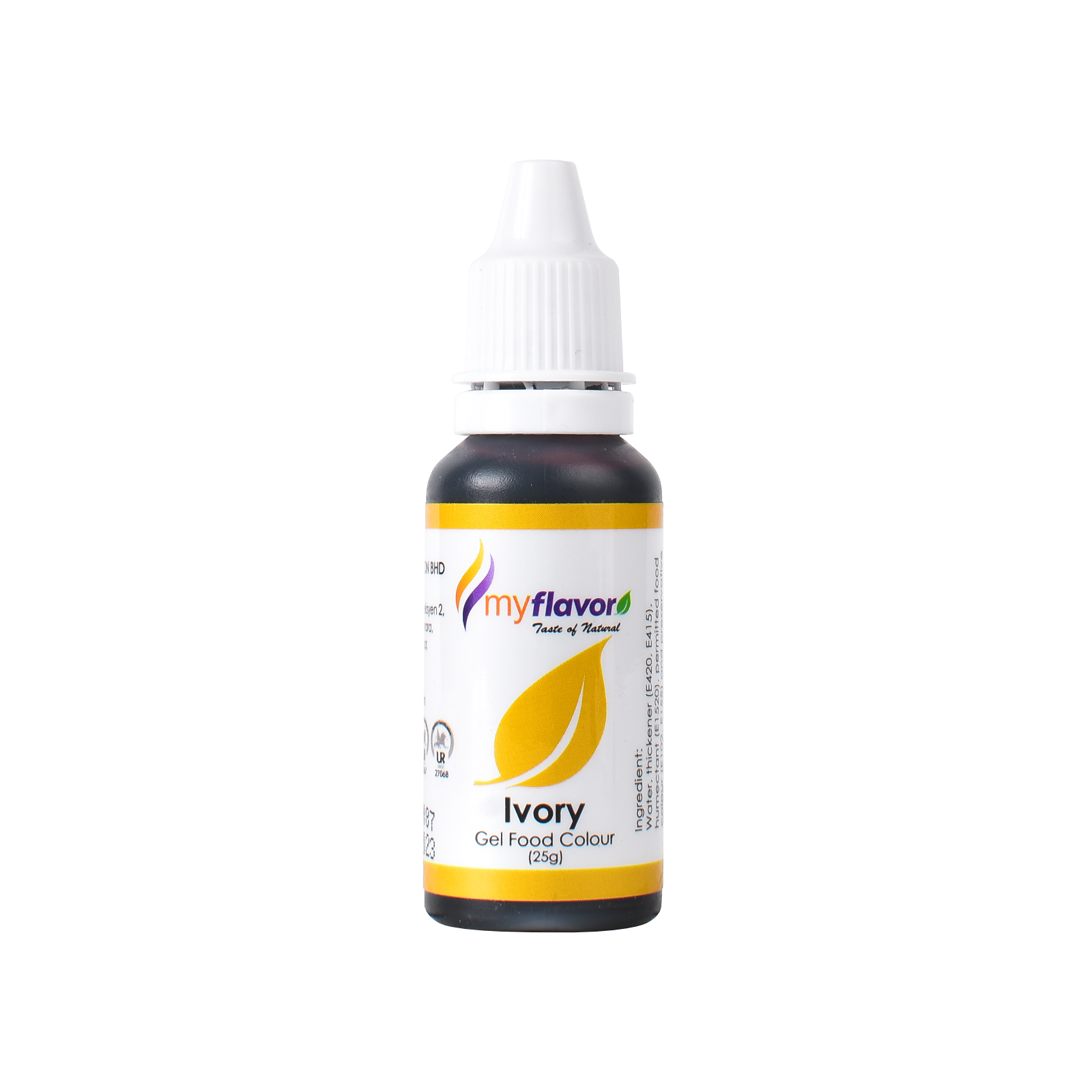 My Flavor Ivory Gel Food Colour 25g.png