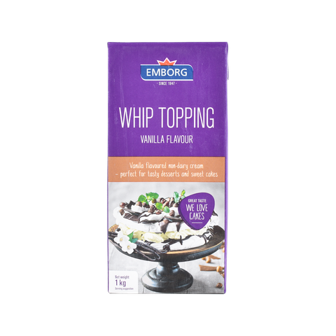 Emborg Whip Topping Vanilla Flavour Fresh Cream