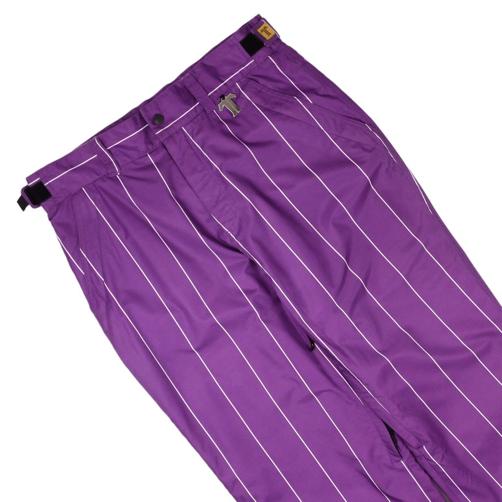 Tech Nine Purple Striped Ski Pants FIFTH