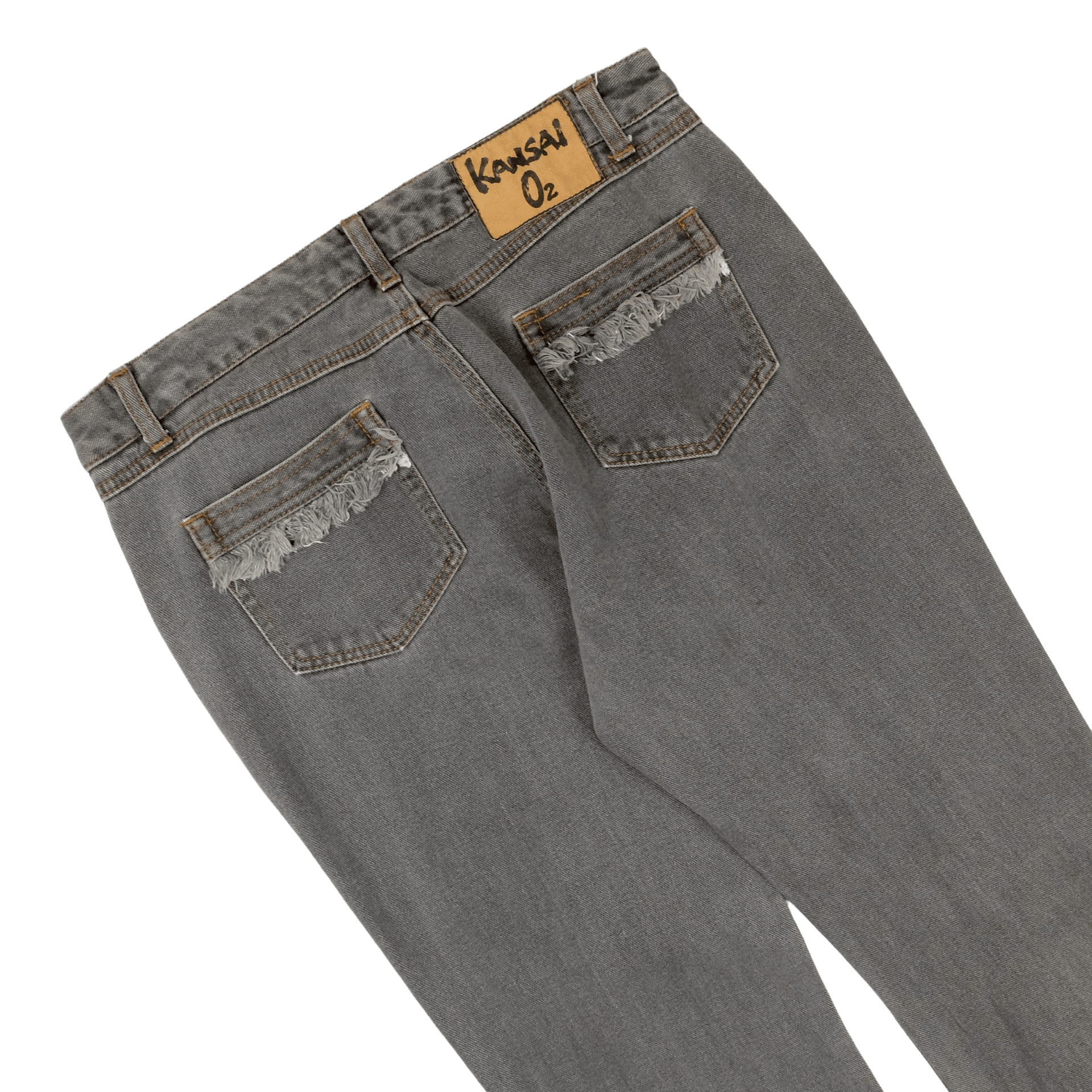 Kansai O2 Frayed Button Bottom Jeans FIFTH