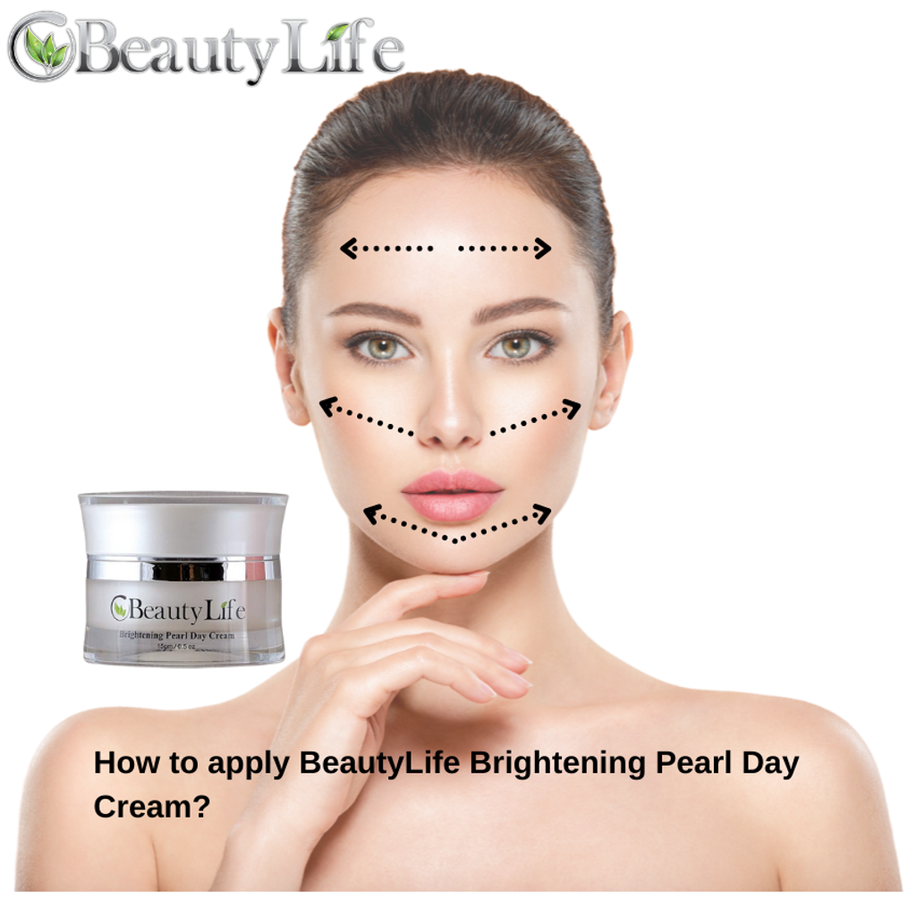 How to apply BeautyLife Brightening Pearl Day Cream.png
